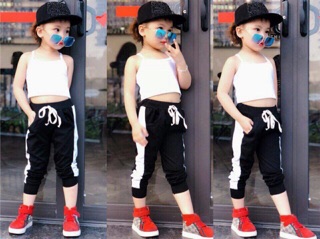 Set bộ phong cách thể thao bé gái