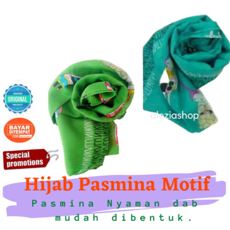 Khăn Hijab Pasmina 1 "/ Pashmina Màu Sắc