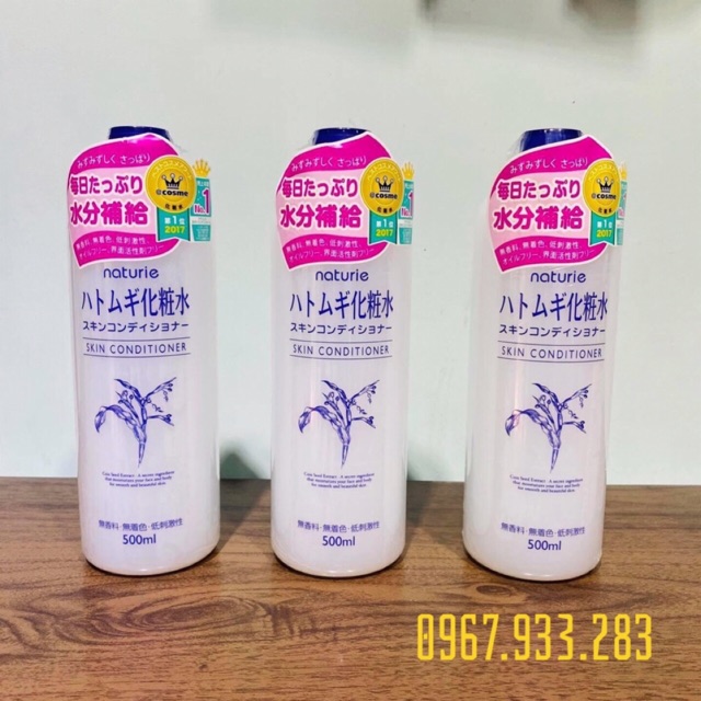 Nước hoa hồng ý dĩ ( video mua hàng )