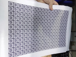 Combo 10 tờ tem a3 ( 2160 tem) nhân bánh trung thu