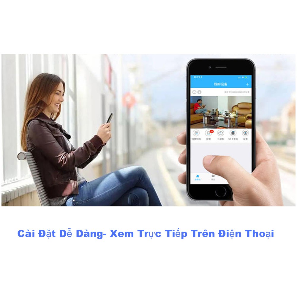 Camera Wifi Trong Nhà - Carecam giám Sát PAF200 - Bảo Hành 12 Tháng | BigBuy360 - bigbuy360.vn