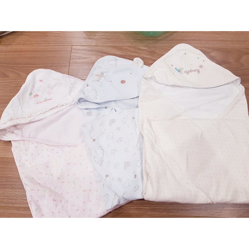 Ủ COTTON, KHĂN TẮM 3in1 CHO BÉ