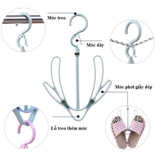 Móc phơi giày dép đa năng
