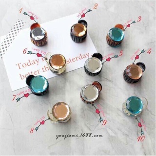 Kẹp tóc giả đá pha lê