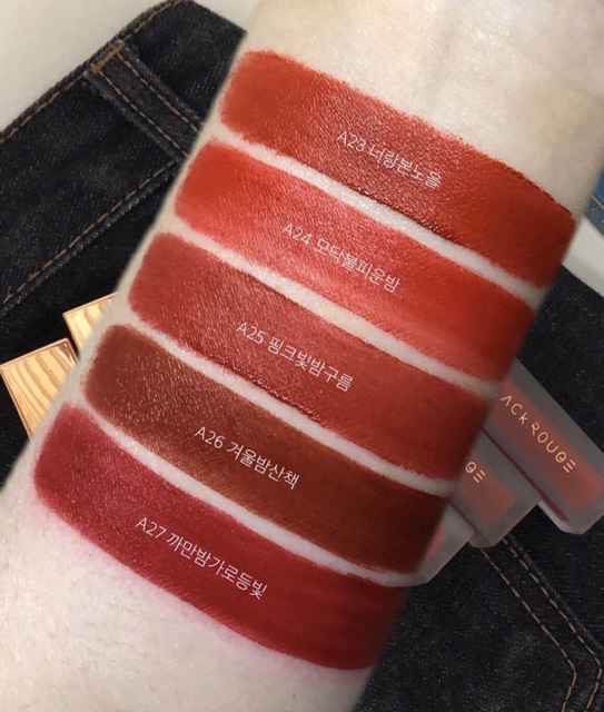 (A18 đến A37) Son Black Rouge Air Fit Velvet Tint | BigBuy360 - bigbuy360.vn