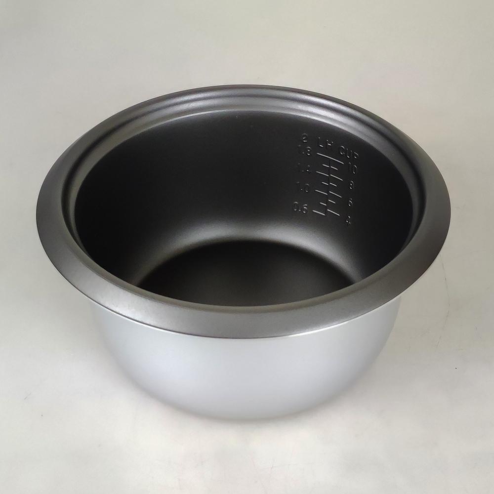 Nồi cơm điện 1.2L nắp rời Ladomax HA-7112 lòng nhôm chống dính, nấu cơm chín mềm cho 3 - 4 người ăn