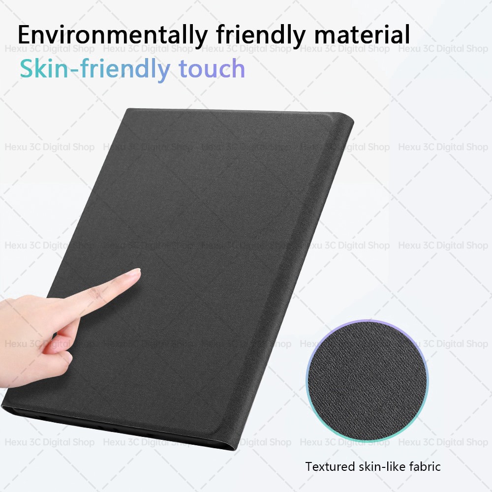 Hexu Magic Wireless Bluetooth Touchpad LED Light Backlight Keyboard Case for IPad Pro 11 2021 Air4 10.9 2020 Air3 10.5 Air 7th 8th 10.2 9.7 2018 with Pen Slot Holder Leather Cover