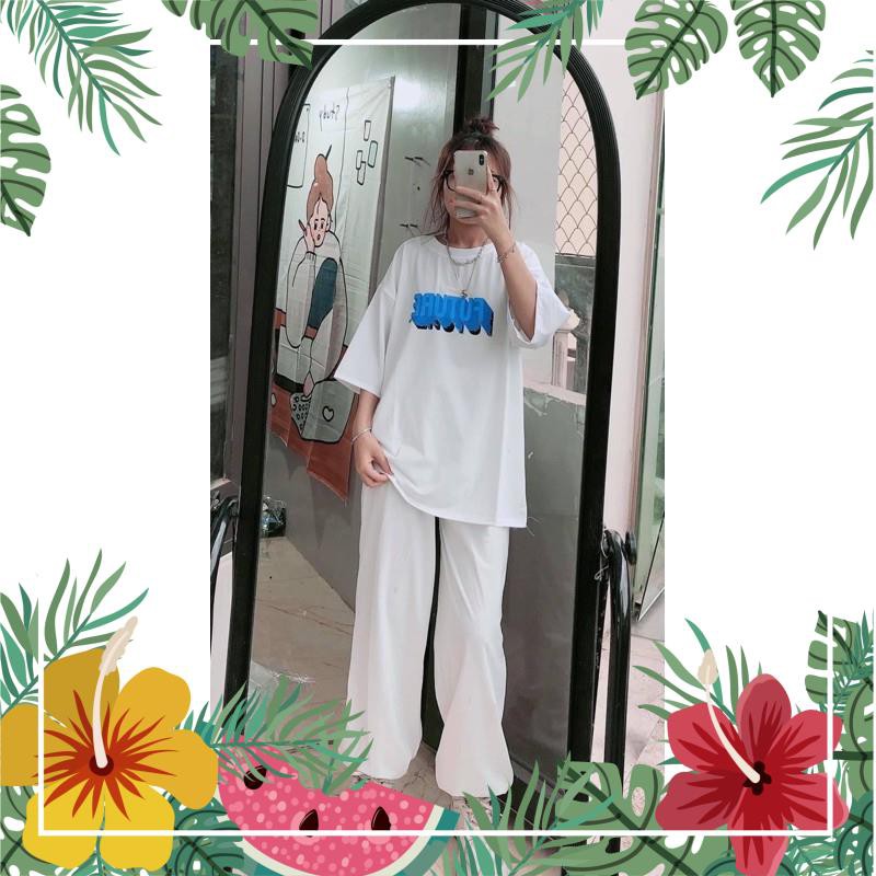 Sét áo FUT + quần bom trắng TH6 ATSHOP CHUYÊN SỈ LẺ THỜI TRANG