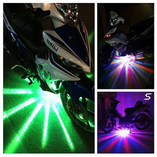 Đèn Led gầm xe máy 12 tia Đèn Led trang trí xe máy [ Giá 1 cái]