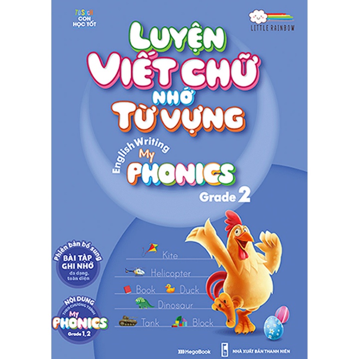 Sách - Luyện Viết Chữ Nhớ Từ Vựng - English Writing My Phonics Grade 2