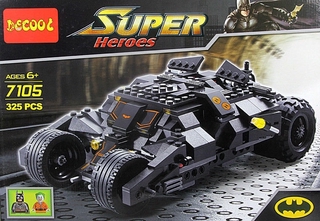 Decool7105 bat tumble xe ô tô Batman