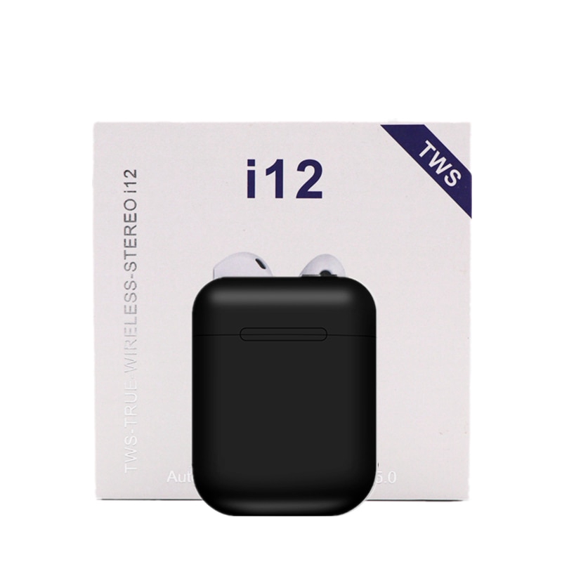 I12 Tws Wireless Bluetooth 5.0 Headset For Iphone Xiaomi Huawei Samsung
