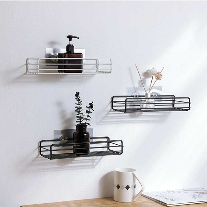 Giá Sắt Gắn Tường Không Cần Khoan Siêu Bền Tiện Dụng Cho Nhà Tắm