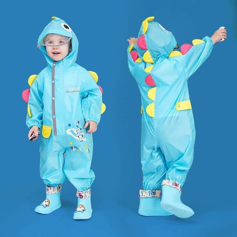 ÁO MƯA KHỦNG LONG CHO BÉ