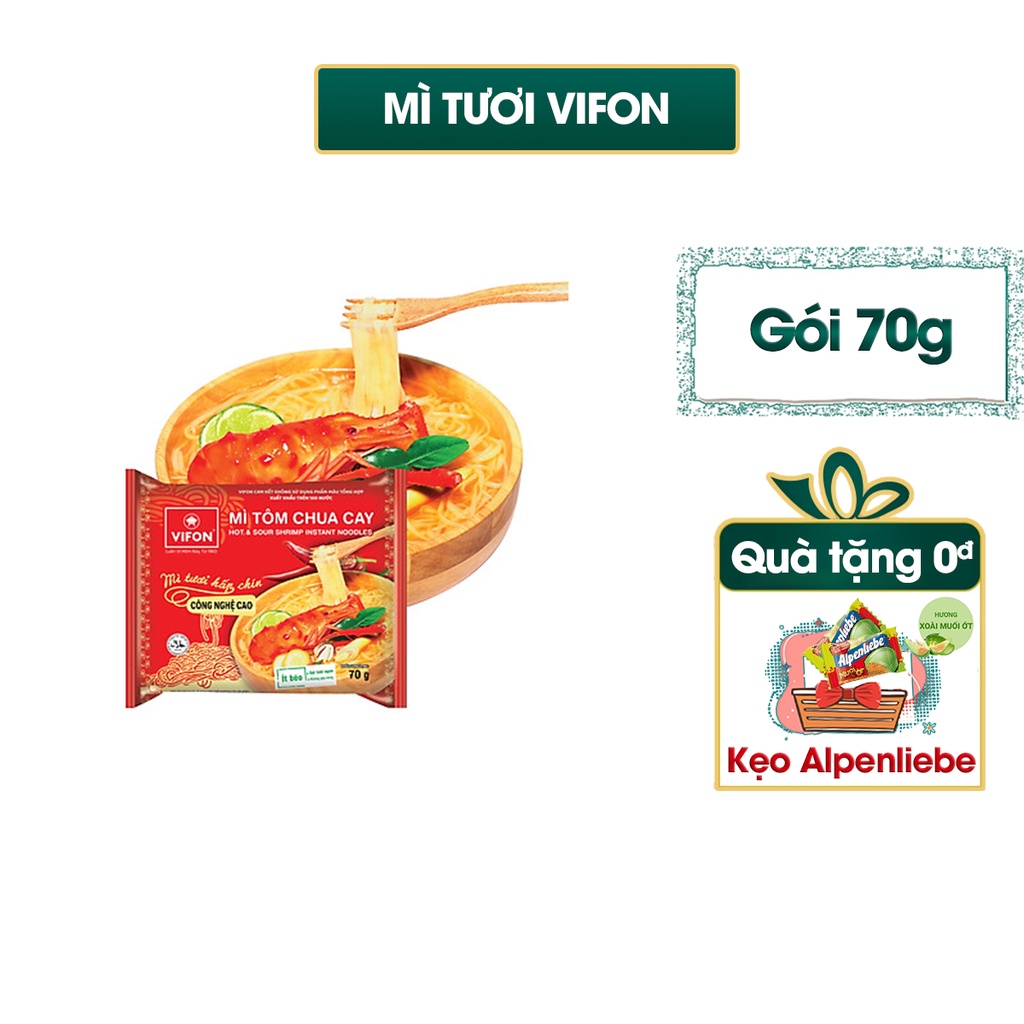 Mì Tươi Vifon gói 70g | WebRaoVat - webraovat.net.vn