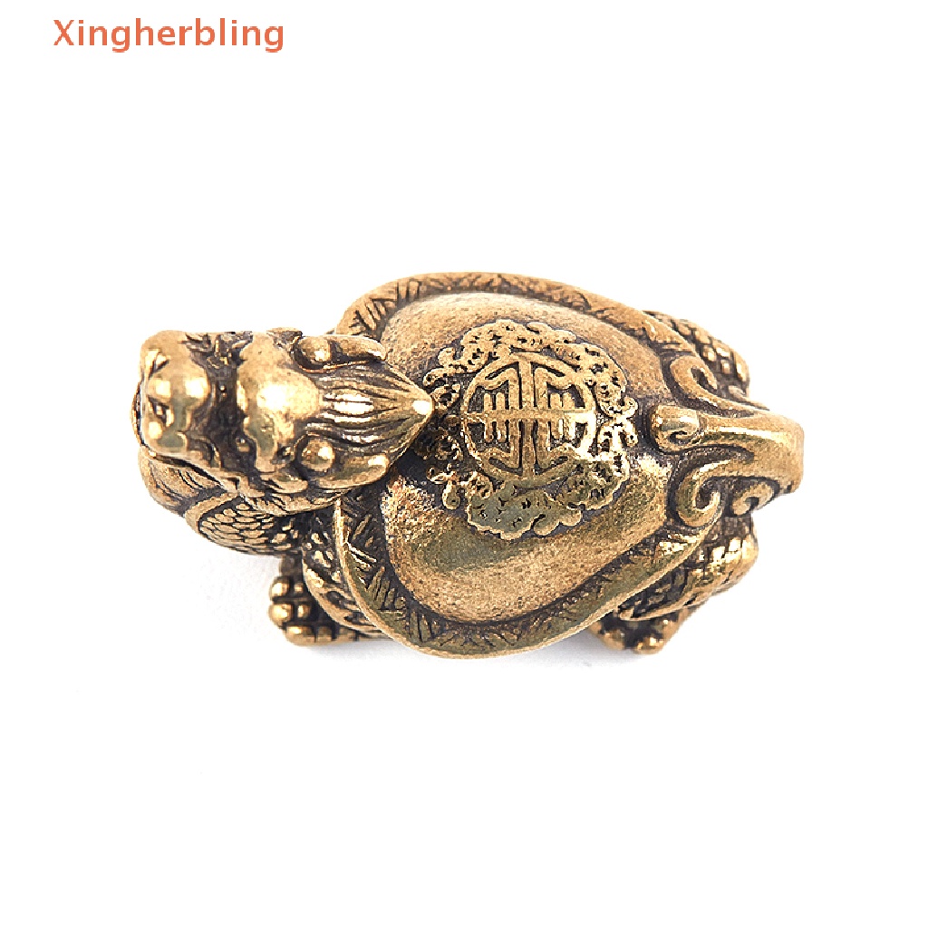 Mô Hình Đầu Rồng Rùa Bằng Đồng Thau Phong Cách Cổ Điển