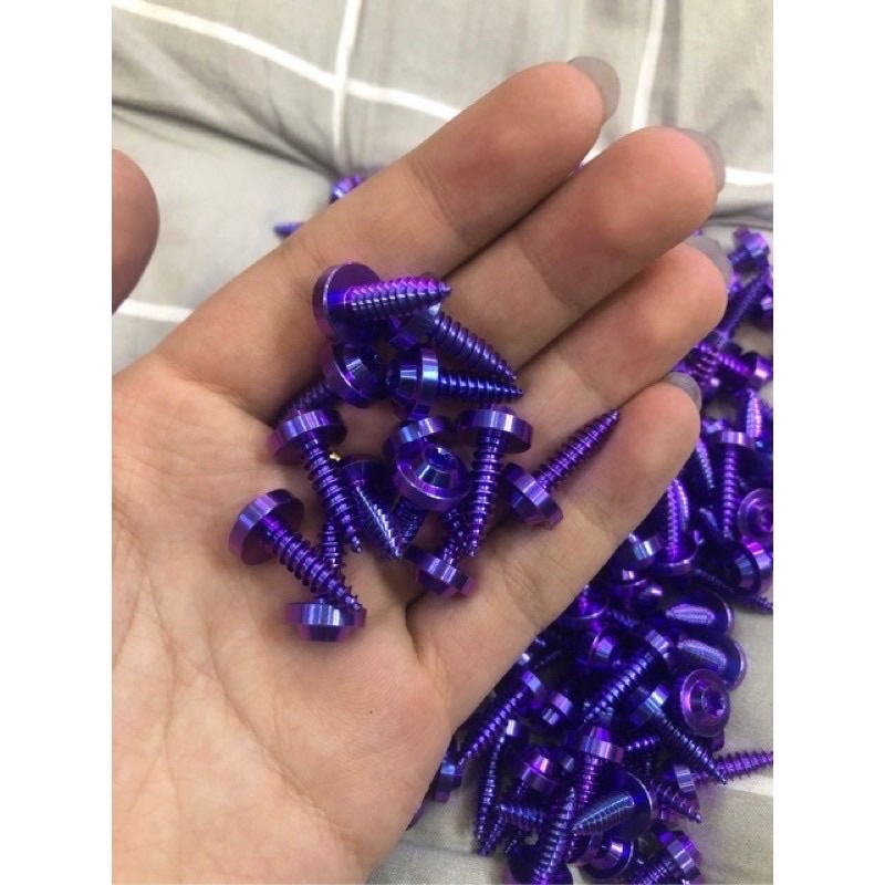 Ốc Titan GR5 Xoắn 5Li Bắt Pô E AB-VARIO-VISION-SH ( Giá 1 Con )