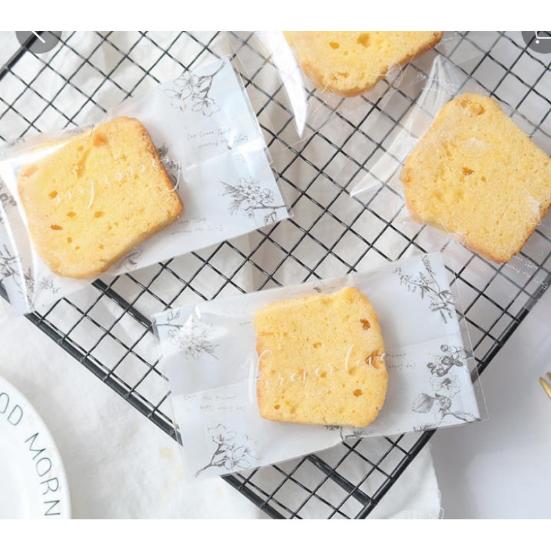 100 túi đựng bánh dứa 7x12cm