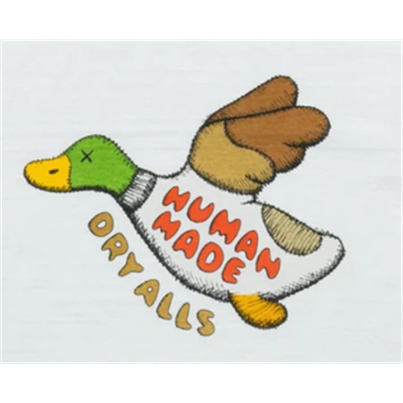 Áo Thun Cotton Tay Ngắn Cổ Tròn In Hình Vịt Bay Độc Đáo Hợp Thời Trang Unisex