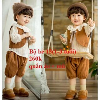 Phụ kiện áo, sét đồ chụp ảnh cho bé