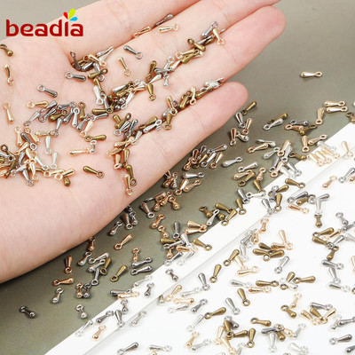 Beadia Set 100 Hạt Giọt Nước 2x7mm Dùng Làm Trang Sức Thủ Công