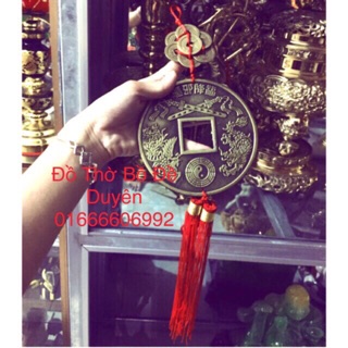 Gương bát quái phẳng đón tài lộc(Đồng Trấn)