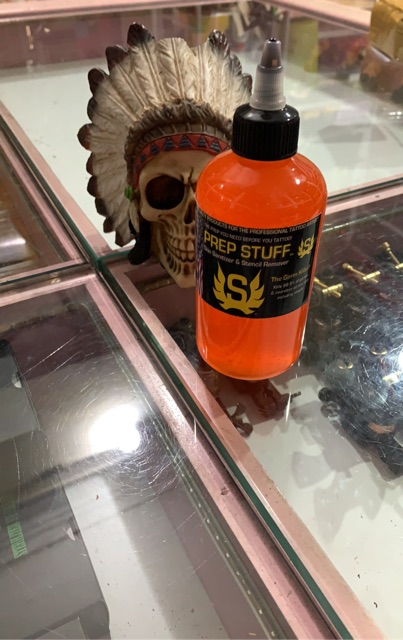 Gel in hình Stencil 250ml mầu cam