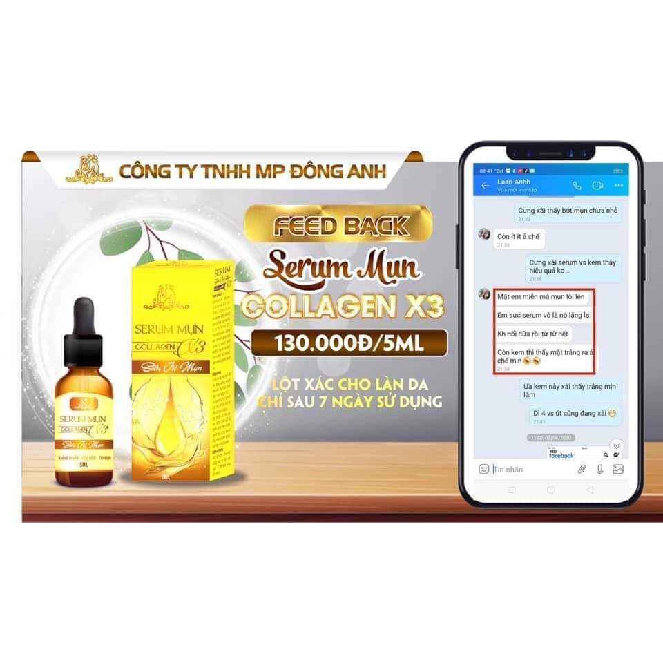 Serum mun x3 chính hãng MP Đông Anh