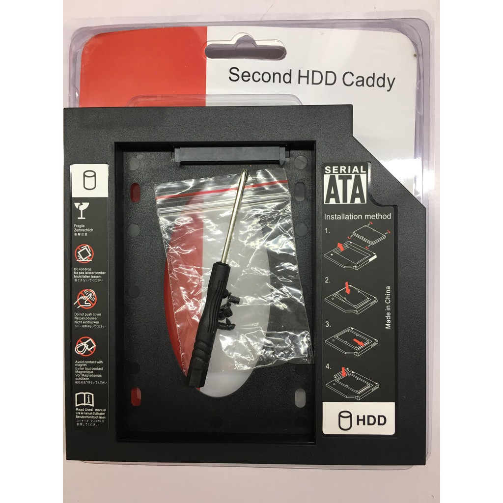 Khay Ổ Cứng Candybay 12,7mm Sata3  Gắn Thêm Ổ cứng cho laptop