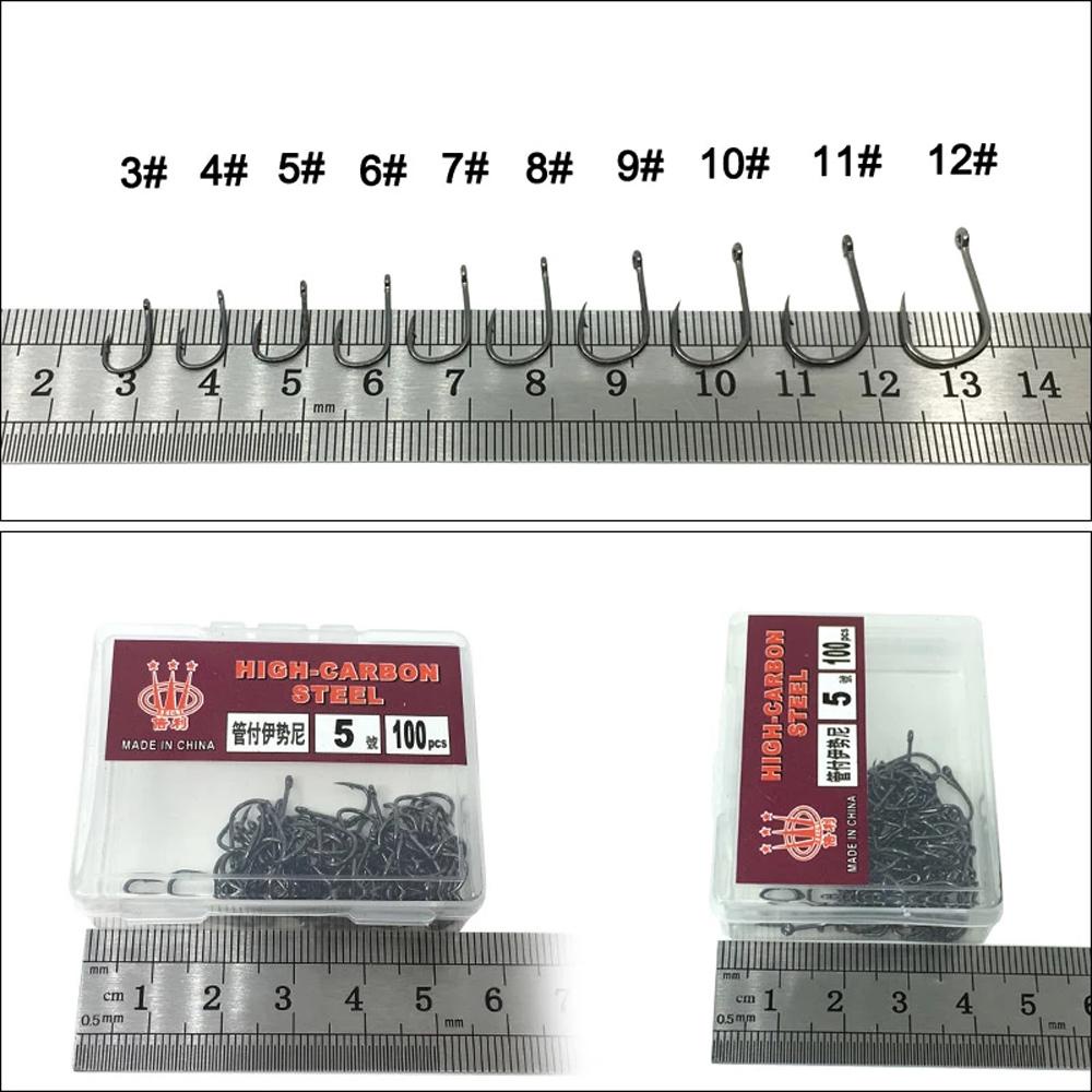 Móc Câu Cá Hình Tròn Màu Đen Chất Lượng Cao