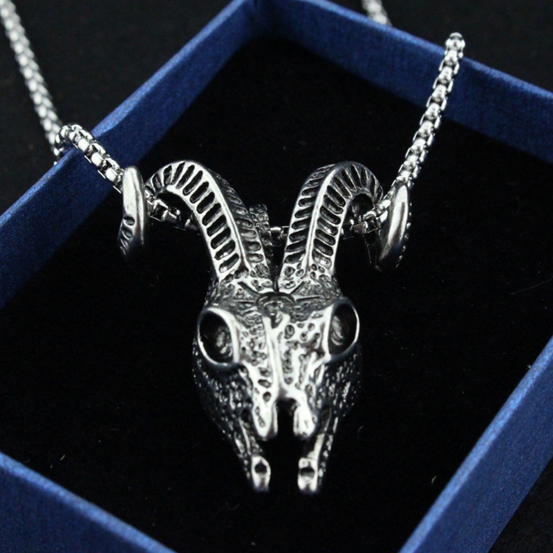 Vòng cổ Kim Loại Mặt Hình Đầu Động Vật Thời Trang