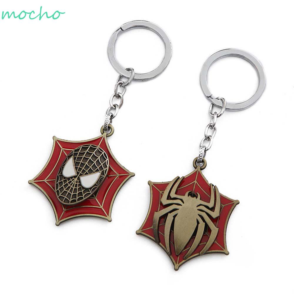 Móc khóa có thể xoay họa tiết Avengers Spiderman thời trang
