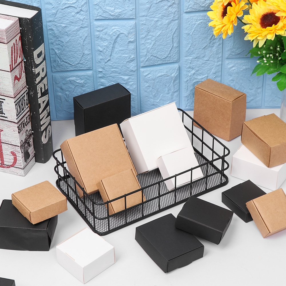 Set 10 Hộp Giấy Thủ Công 9 Kích Thước Khác Nhau Dùng Để Đựng Trang Sức