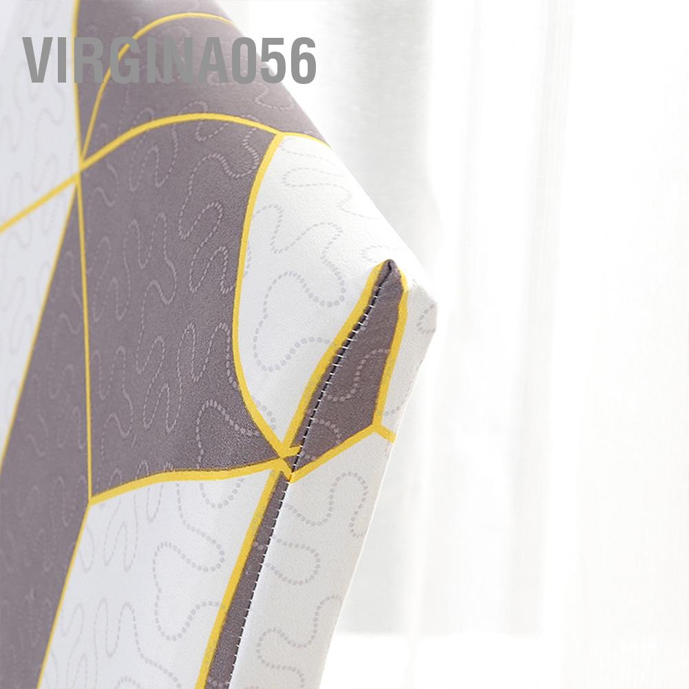 Virgina056 Removable Washable Dining Chair Protector Cover Seat Slipcover for Hotel Room