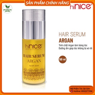 Serum tinh chất hiNice Argan dầu bóng dưỡng tóc hư tổn 50ml