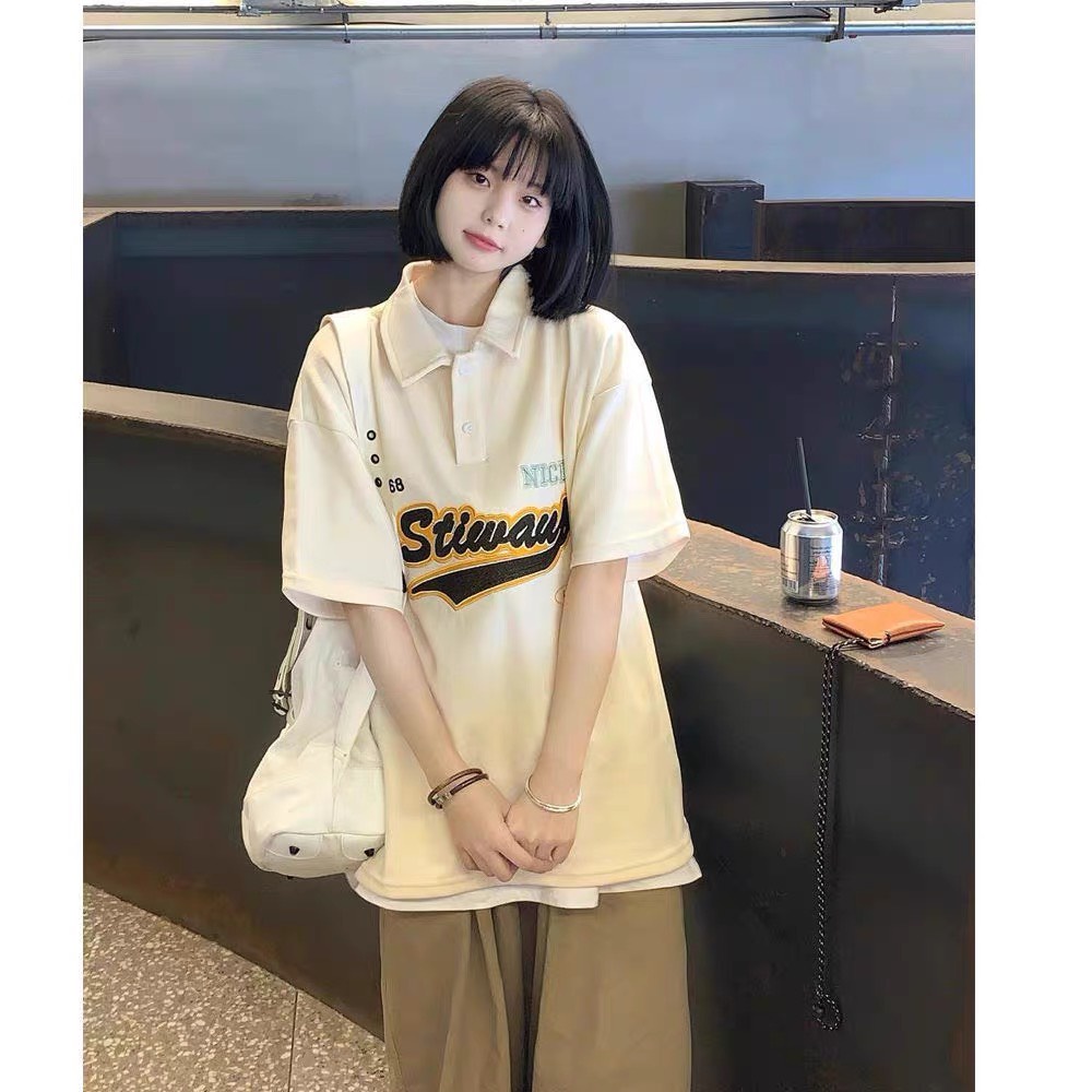 Áo polo Stiw RUBY chất bo cotton dầy đẹp mịn, lên from chuẩn đứng, unisex 60kg trở xuống