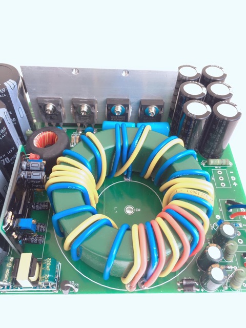 Mạch nguồn xung 5000w cho âm thanh