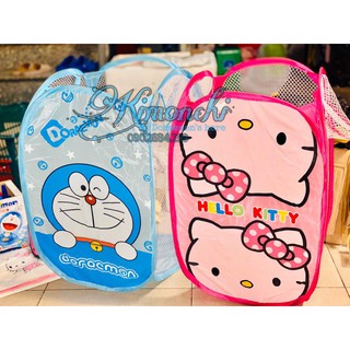 SỌT ĐỰNG ĐỒ KITTY / DORAEMON DOREMON (CÓ THỂ XẾP GỌN)