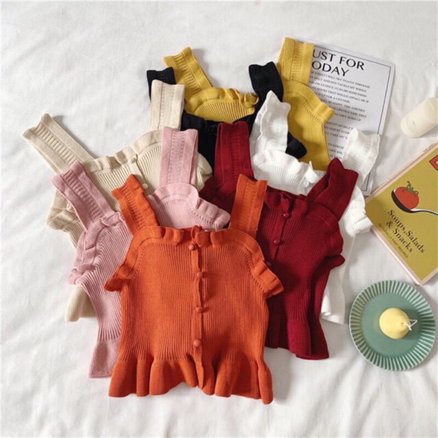 Áo len bánh bèo Quảng Châu(full màu - ảnh và clip shop tự chụp)