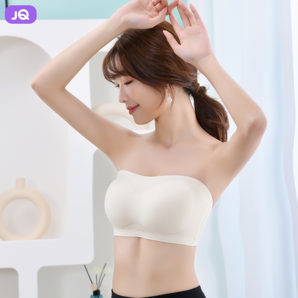 Áo lót bầu không dây mặc váy hở vai JOYNCLEON không gọng, nâng ngực, chống xệ