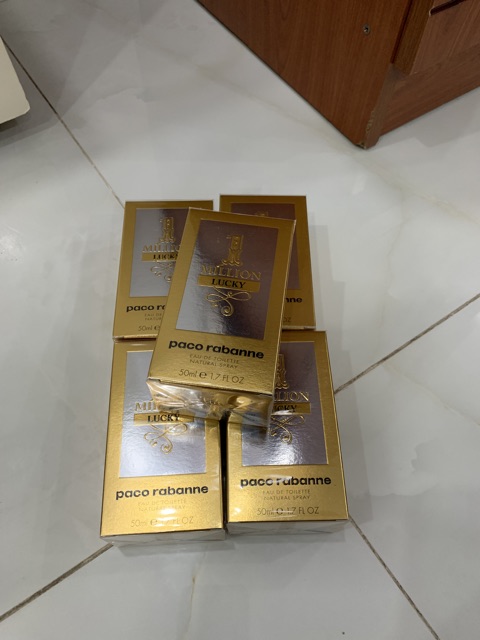 HOT [FreeShip] nuoc hoa cao cap Nước hoa 1 million lucky 50ml full seal