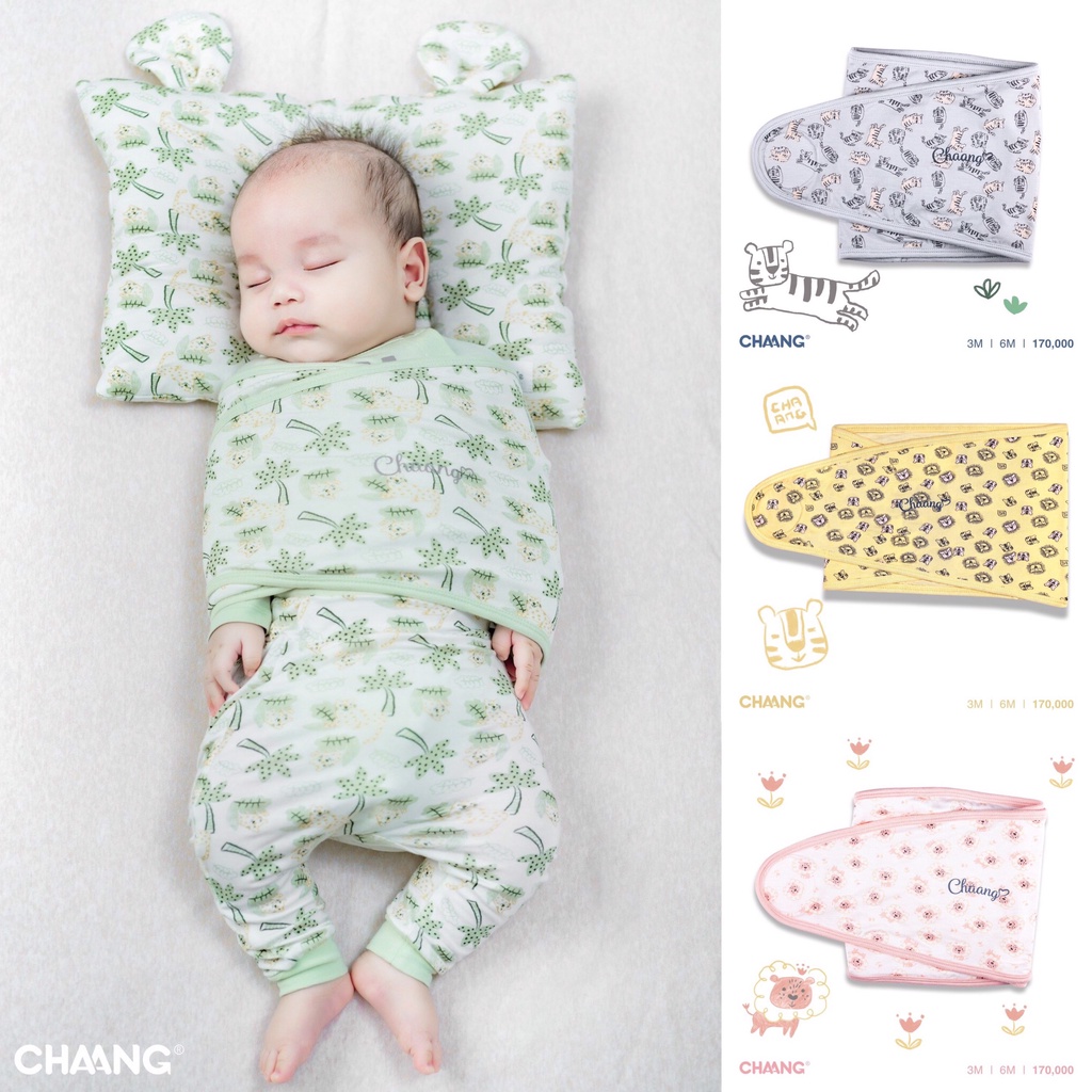 [CHÍNH HÃNG] Quấn kén sơ sinh vải cotton mềm mại Hugme Chaang