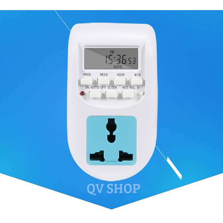 [FreeShip] Ổ cắm hẹn giờ điện tử - BH 1 tháng