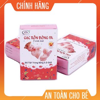 COMBO 10 HỘP GẠC BĂNG RỐN ĐÔNG FA CHO BÉ SƠ SINH (30 CÁI)