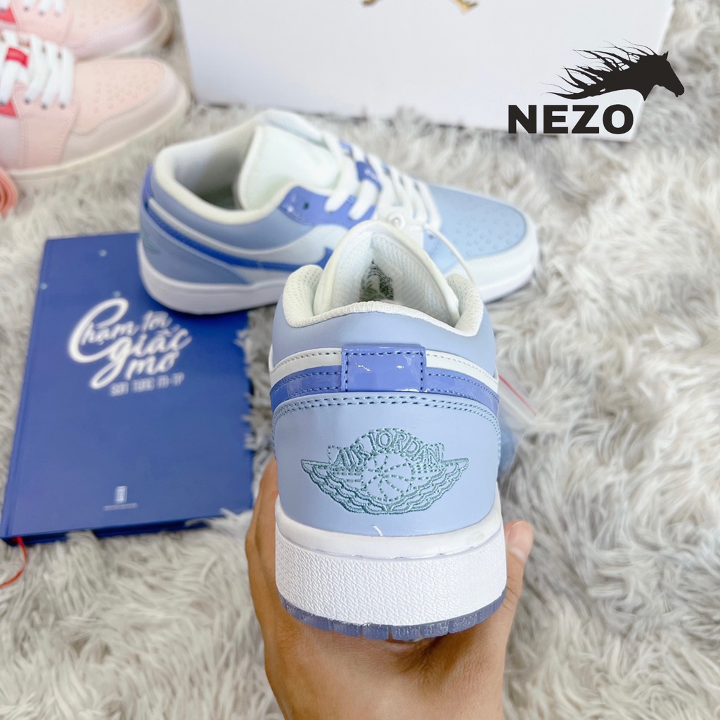 Giày Jordan Low Anime màu xanh Nam Nữ, Giày Sneaker Anime JD1 Cổ Thấp Bản Đẹp Full Box bill | BigBuy360 - bigbuy360.vn