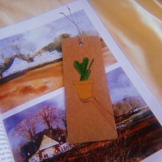 Bộ bookmark | kẹp sách handmade "Green"