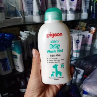 Sữa tắm gội toàn thân Pigeon 200ml