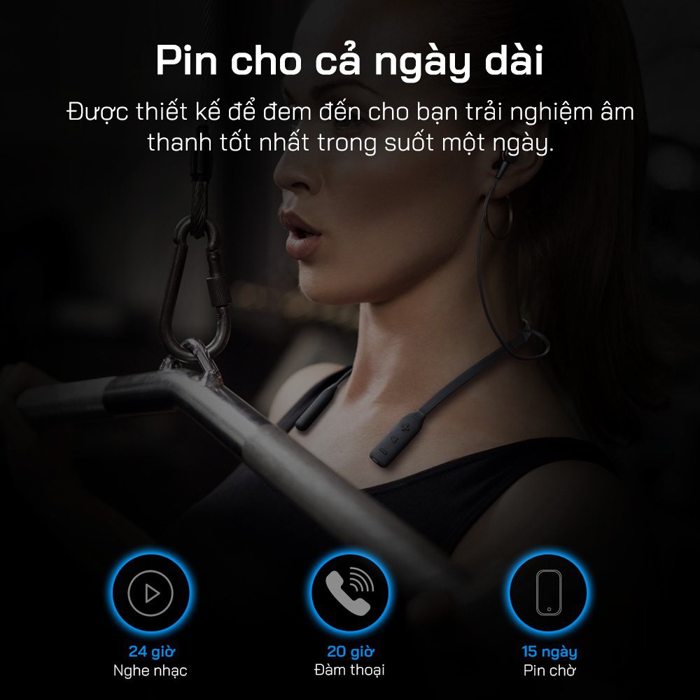 Tai Nghe Bluetooth Sport Tronsmart Encore S2 Plus