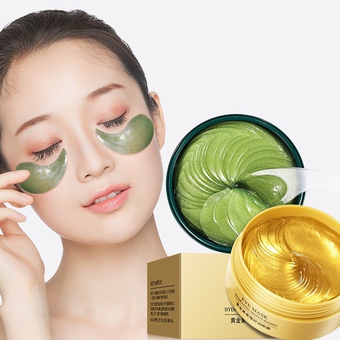 Mặt nạ Dưỡng mắt Bioaqua Mặt nạ Giảm thâm mắt Dưỡng ẩm mắt Luxuka MNB17