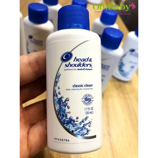 DẦU GỘI MINI HEAD & SHOULDERS - CLASSIC CLEAN